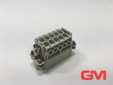 Harting Male Insert Han 10A-M 09200102612 16A 250V 4kV3 Pin