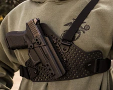 MatchPoint USA Chest Carry Holster Package with Belt Loop Accessories