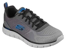 Skechers Sport Shoes Men's Memory Foam Gray Mesh Comfort Casual Athletic 232399
