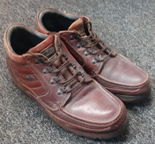 Ellesse Brown Men's Leather Outdoor Walking Hiking Ankle Boots UK Size 12