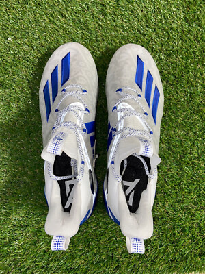 Adidas Adizero Reign Young King Floral Blue Football Cleats  display picture 1