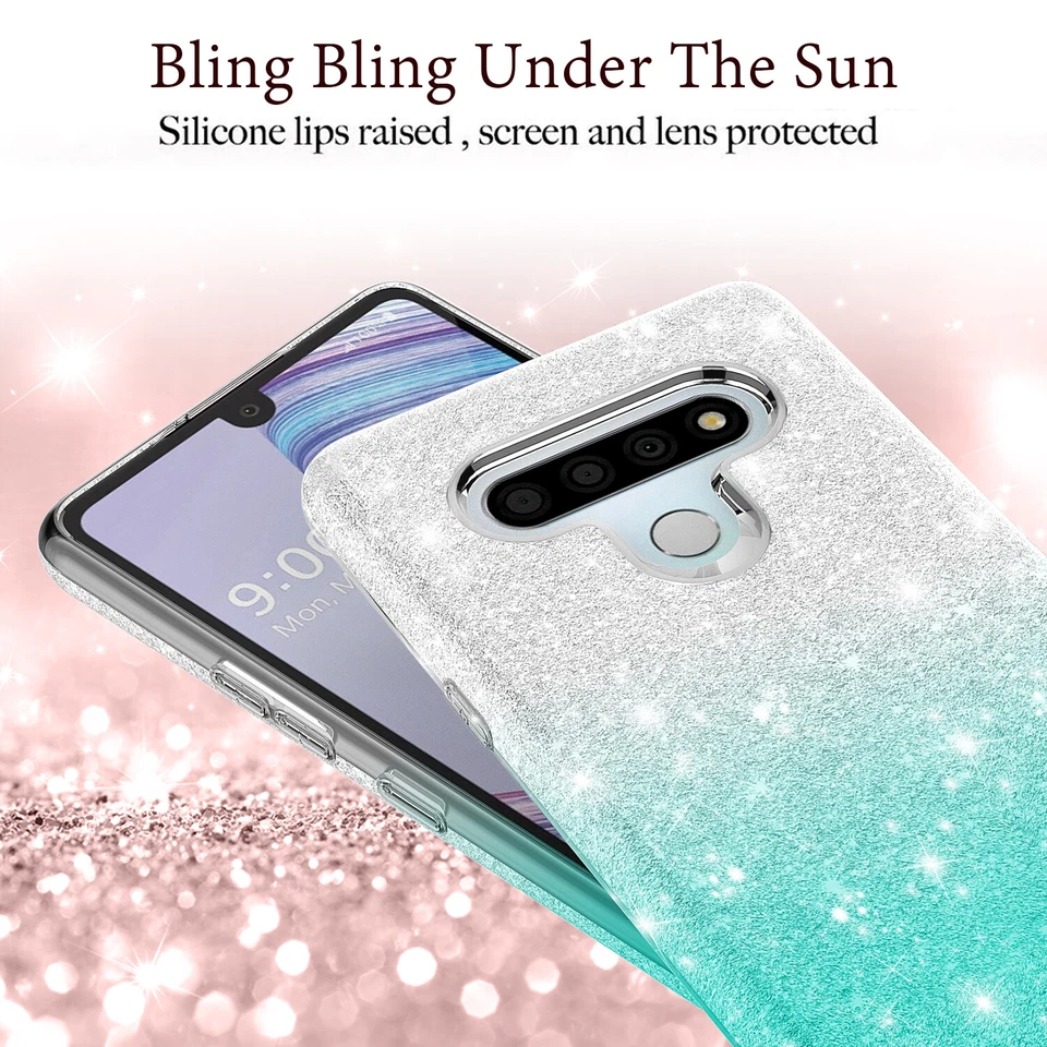 For LG Stylo 6 Slim Shinning Bling Glitter Sparkle Case - Image 4 of 4