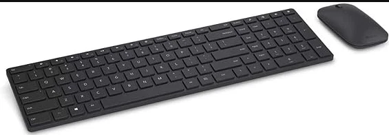 Microsoft Designer Bluetooth Desktop Tastatur und Maus Set - Schwarz