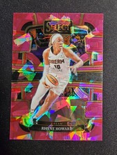 2024 WNBA Select Rhyne Howard PINK ICE PRIZM Concourse #65 Atlanta Dream
