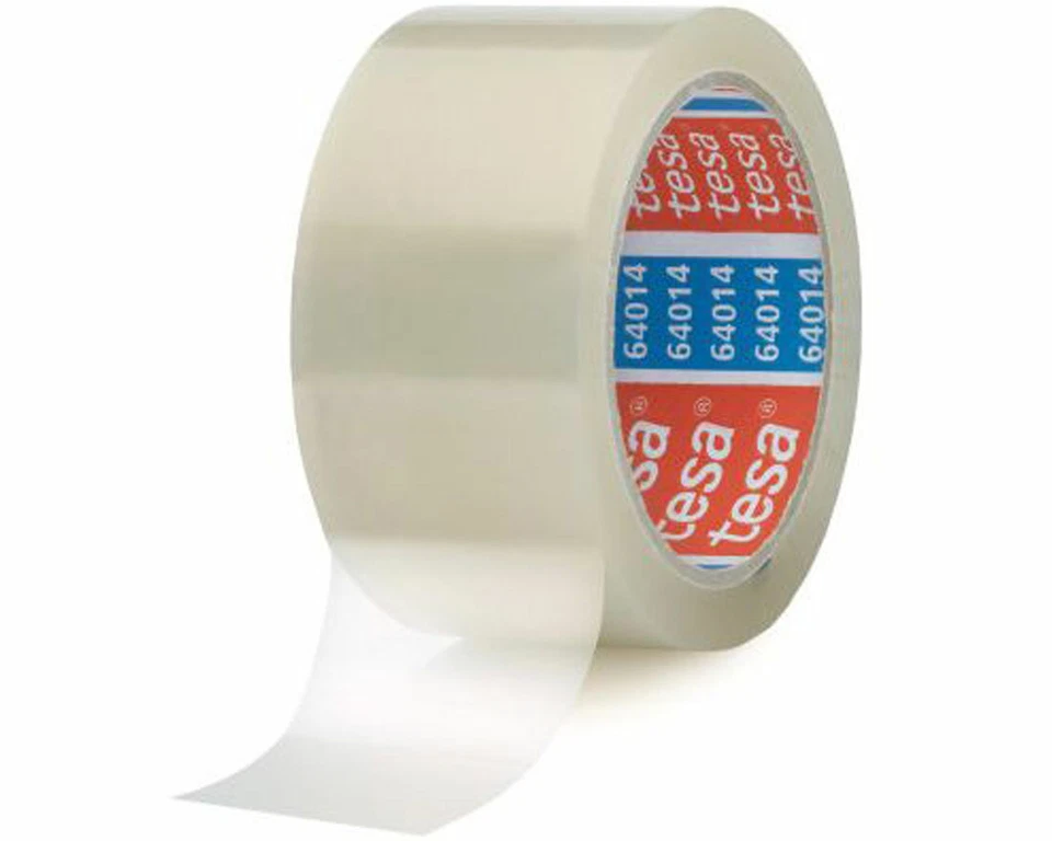 1 Rolle Tesa Leise PP Klebeband 64014 transparent 50 mm x 66m Packband Paketband