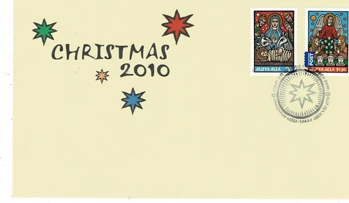 AUSTRALIA  2010 CHRISTMAS FDC