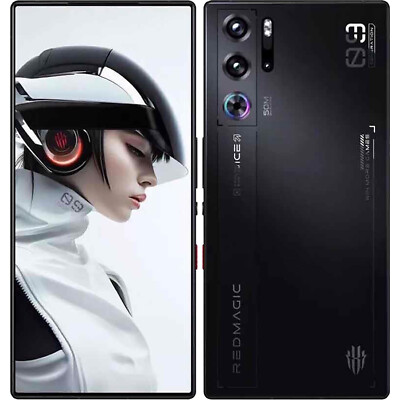Nubia Red Magic 9 Pro 5G Sleet Black 256GB + 12GB Dual-SIM Unlocked SIMFree NEU