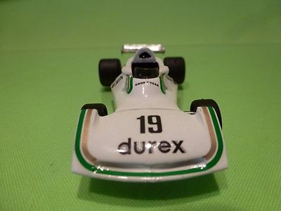 TRON SURTEES TS19 F1 1976 DUREX #19 ALAN JONES -WHITE 1:43- BUILT