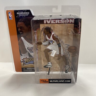 2002 McFarlane's NBA Series 1 Allen Iverson Philadelphia 76ers | eBay