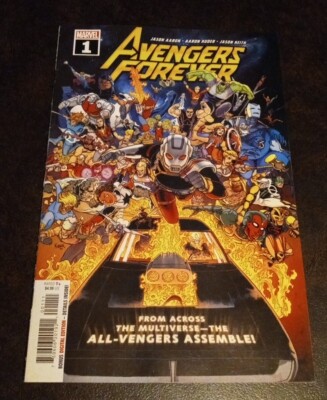 Avengers Forever #1 2022 9.8 NM to Mint Marvel Comic 1st Captain Carter on Cover