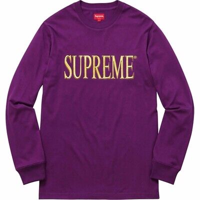 Supreme LOGO Long Size Medium | eBay