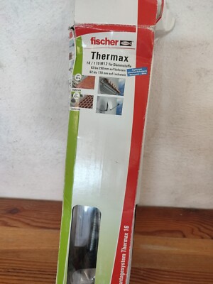 Fischer 2x Abstandsmontagesystem Thermax 16x170 M 12 B gvz - 051292