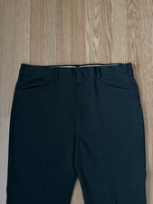 VTG 1970s Sears Kings Road Western Disco Pants 40x30 Green Polyester Leisure