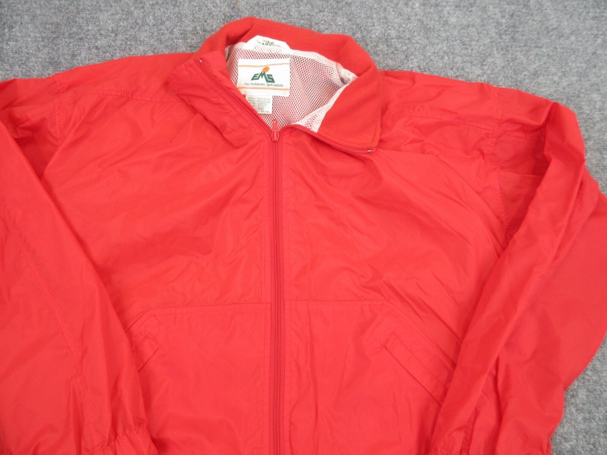 Eastern Mountain Sports Jacket Mens Adult Large Red Full Zip