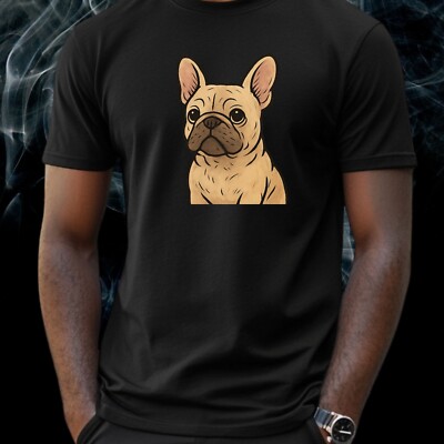 T-Shirt Französische Bulldogge   Süßes Hundemotiv, Geschenkidee