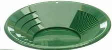 15 pack of SE 12" PANNING GOLD PAN - Green