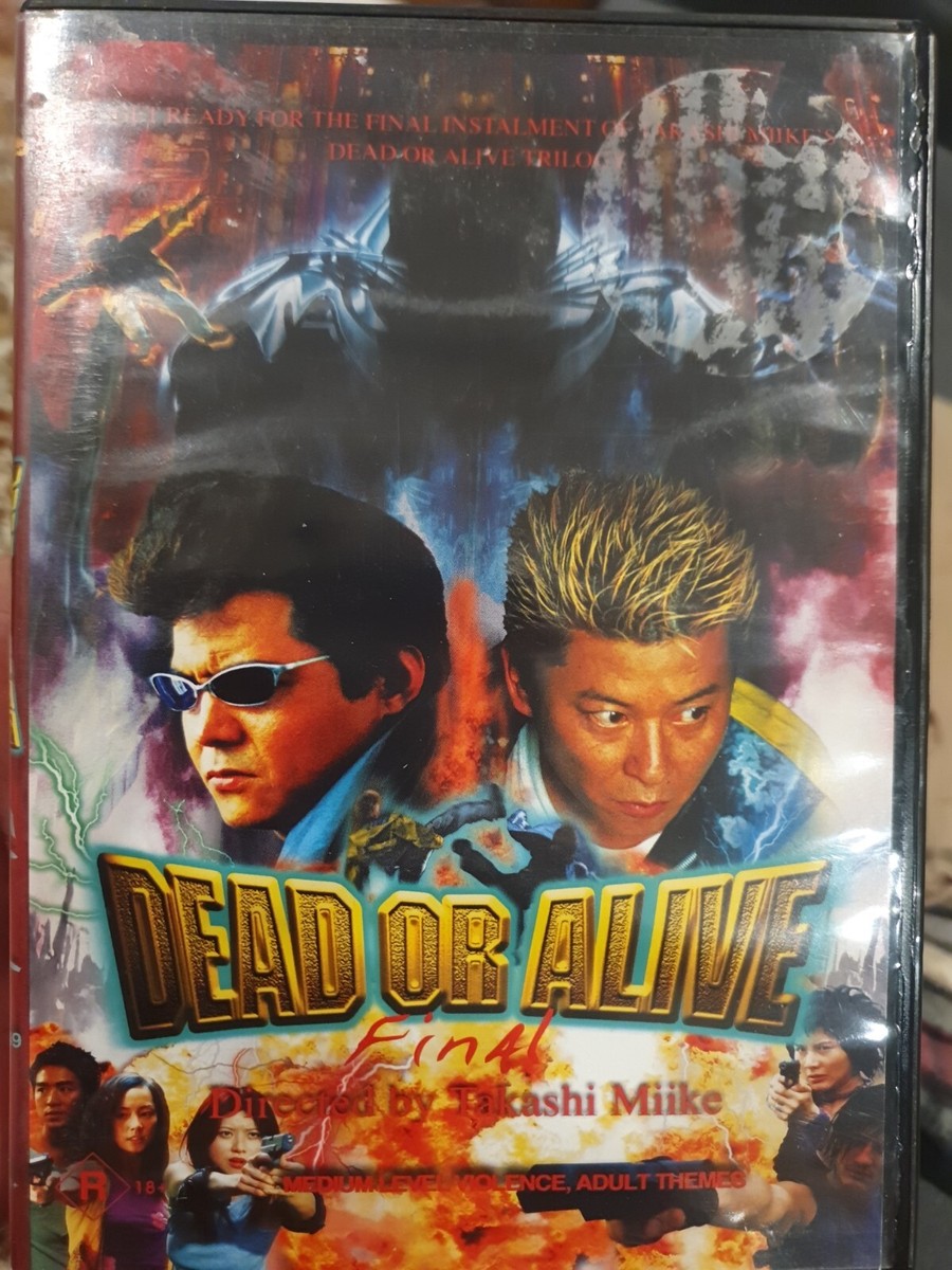 DEAD OR ALIVE 3 FINAL DVD TAKASHI MIIKE JAPANESE FILM RIKI
