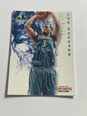 2012-13 Panini Contenders Basketball NBA Minnesota Timberwolves Brandon Roy