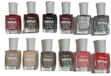 Sally Hansen Mega Strength Nail Polish Variety of Colors Buy 3 Get 1 Free -Add 4