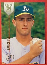 1994 Topps Stadium Club Draft Picks - Ben Grieve #84 (Athletics)
