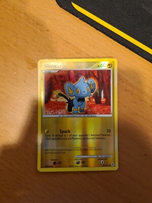 Pokemon Card Shinx LV.7 Diamond & Pearl 98/130 PL/EX Reverse Holo