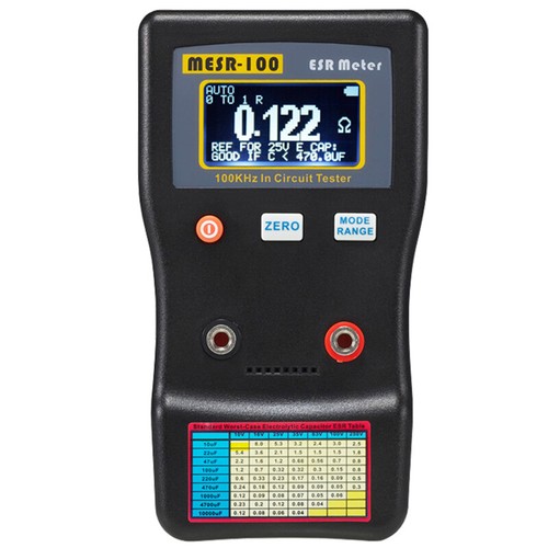 MESR-100 AutoRanging In Circuit ESR Capacitor Tester Meter 0.001 to 100R - Picture 1 of 1