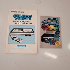 ColecoVision Video Game System Console Model 2400 w/ Cords & Controllers -Tested