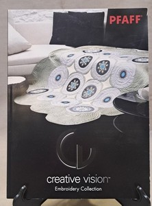 Pfaff Creative Vision Embroidery Collection Book PB 100 Pages