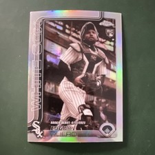 Topps 2025 Chrome Update Edgar Quero Rookie Debut #USC169 White Sox Baseball