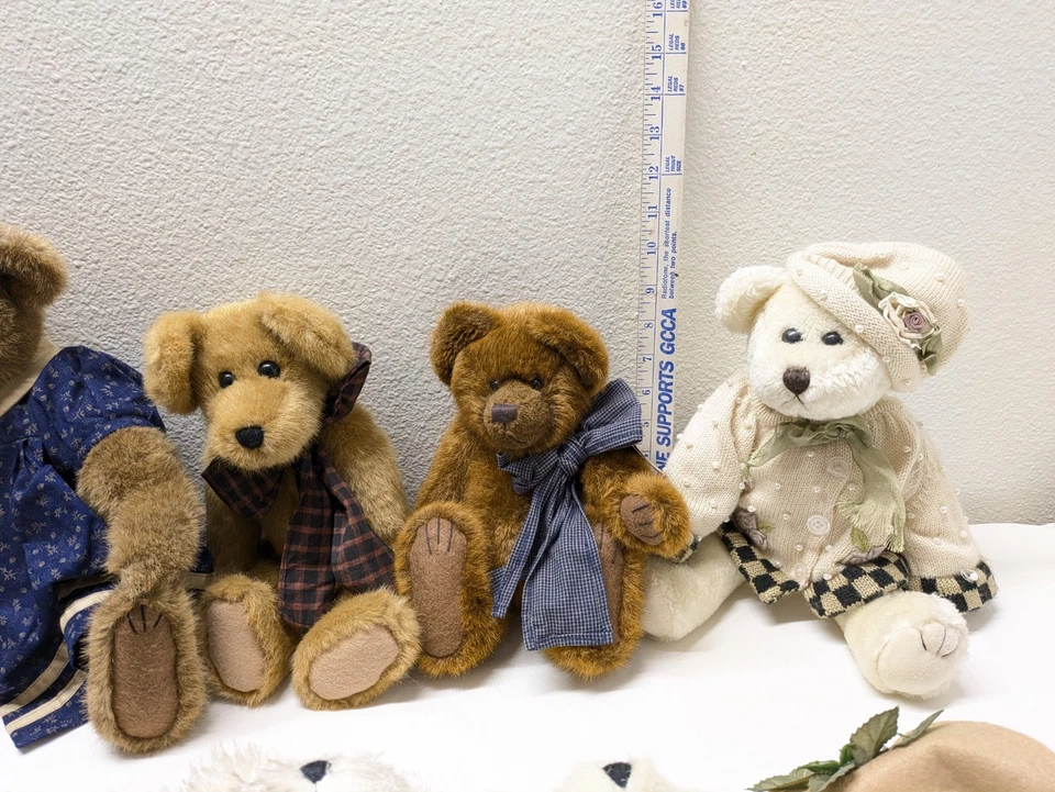 ¡Lote retirado vintage 18 osos Boyd's medianos y grandes! Leer descripción!  Foto 4 de 4