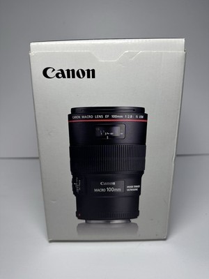 Canon EF 100mm f/2.8L IS USM Macro Lens for Canon Digital SLR Cameras