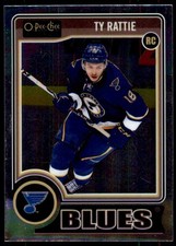 2014-15 O-Pee-Chee Platinum Ty Rattie Rookie St. Louis Blues #153