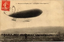 PC AIRSHIP AVIATION DIRIGEABLE CLÉMENT-BAYARD PICARDIE (a67758)