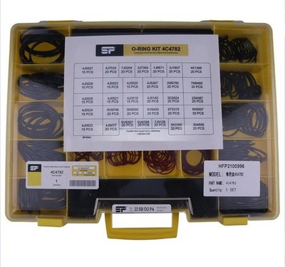 580 Pcs Seal O-Ring Kit 4C-4782 for CAT Caterpillar SAE STOR ORFS 61 62 Nitrile