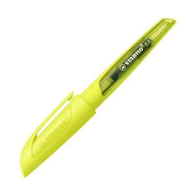 STABILO  Ergonomischer Schulfüller EASYbuddy L neongelb Links- und Rechtshänder