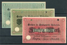 Neckarsulm 3 banknoty awaryjne ........................................................................................................................................................................................