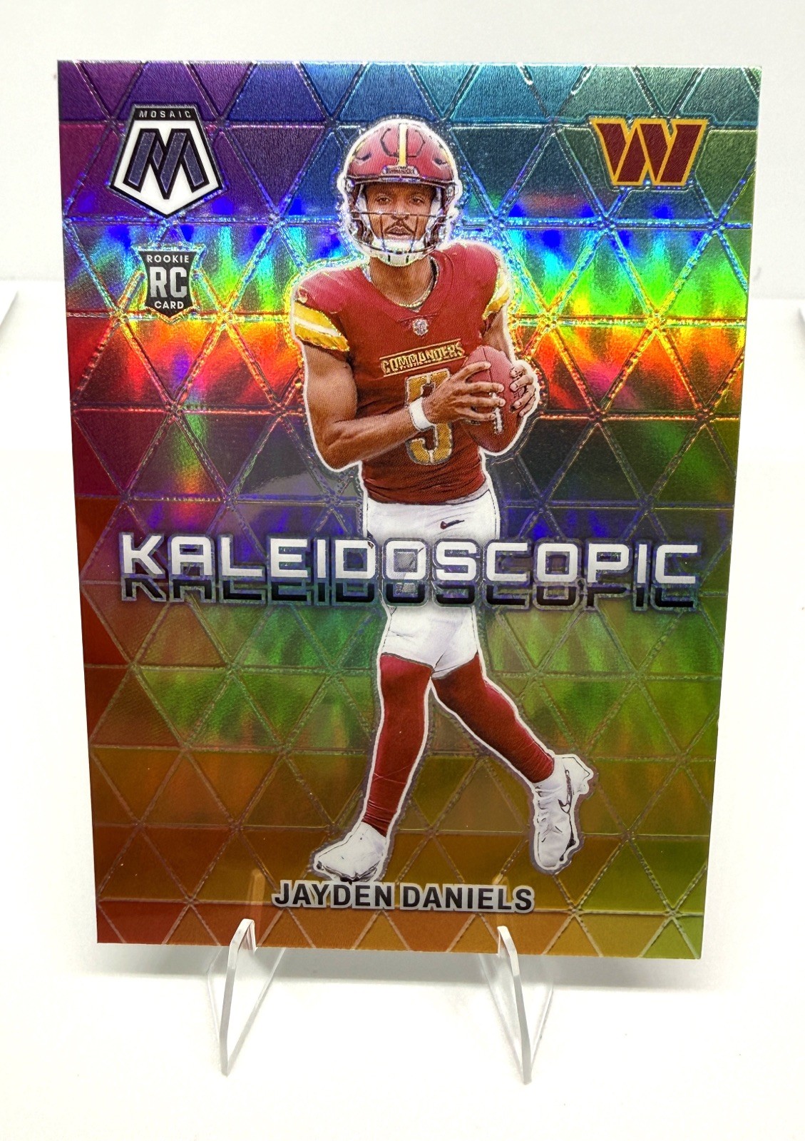 2024 Panini Mosaic - Kaleidoscopic Jayden Daniels #21 (RC)