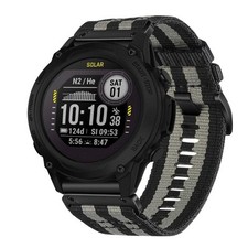 For Garmin Descent G1 nylon watch strap and quick release canvas from