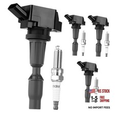Ignition Coil Packs and Iridium Spark UF764 for Sonata 2.4L 2015-2019 ...