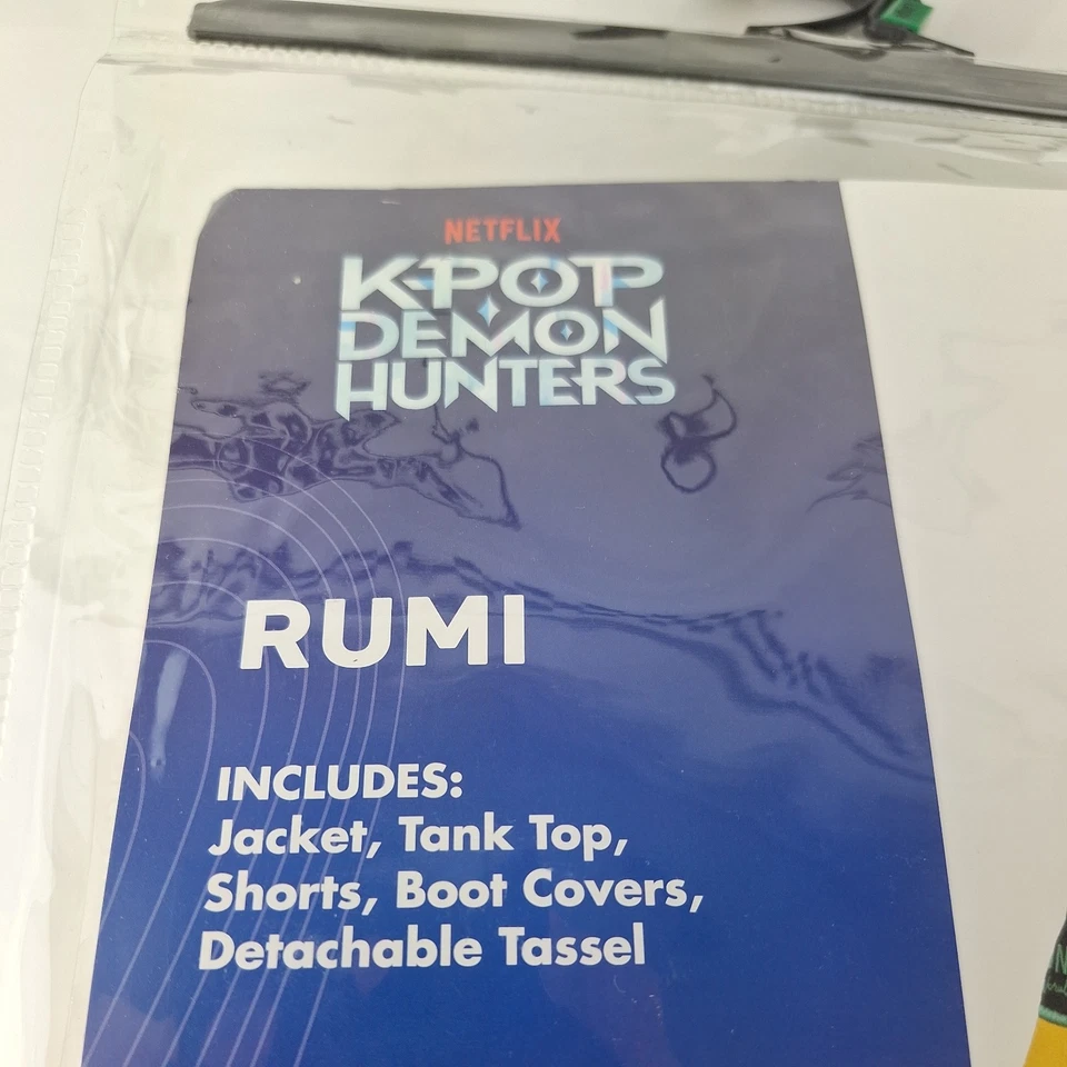 KPop RUMI COSTUME Kids LARGE 12-14 Demon Hunters CHILD Spirit Netflix K-Pop NEW - Image 3 of 4