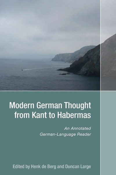 Modern German Thought From Kant To Habermas An Annotated German-Language Reader-image