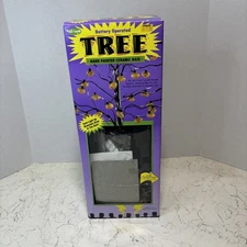 Fun World 18" Halloween Tree Hand Paint Ghost Pumpkin Tree Posable Branches ASIS