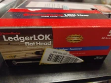 (QTY 35) FastenMaster FMLLF005-50 LedgerLOK Structural Wood Screws 5 inch