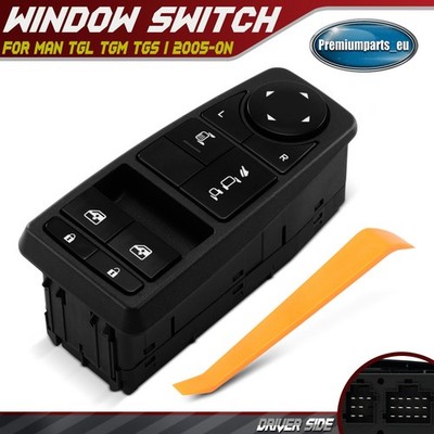 Power Window Switch Driver Side for MAN TGL TGM TGS I 81258067093 ...