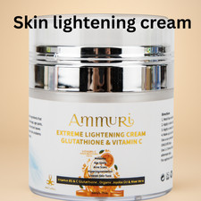 Skin Lightening Cream with Vitamin C Glutathione Kojic Dark Spot Melasma Freckle