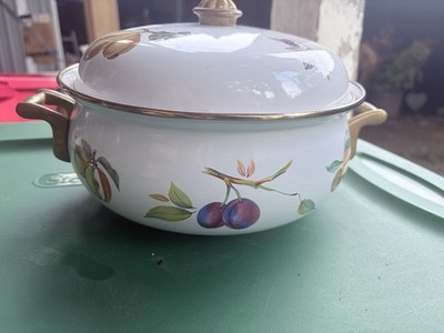 Vintage Tabletops Unlimited ESSENCE Fruit Dutch Oven Casserole Dish