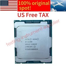 Intel Xeon w-2140b  QS  CPU processor 3.20 GHz 8-Core sr3lk lga-2066 c422 server