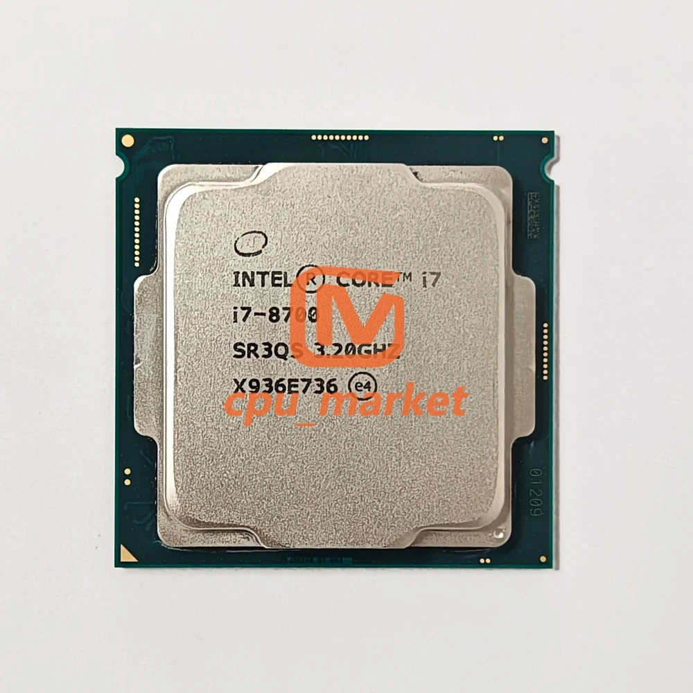 25+ Intel Core i7-8700 Processor Model Computer Processors LGA