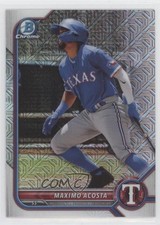 2022 Bowman Chrome Prospects Mega Box Mojo Refractor Maximo Acosta #BCP-113 03hd