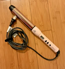 Lange Blush, Pink Titanium, Curling Wand, Large Barrel